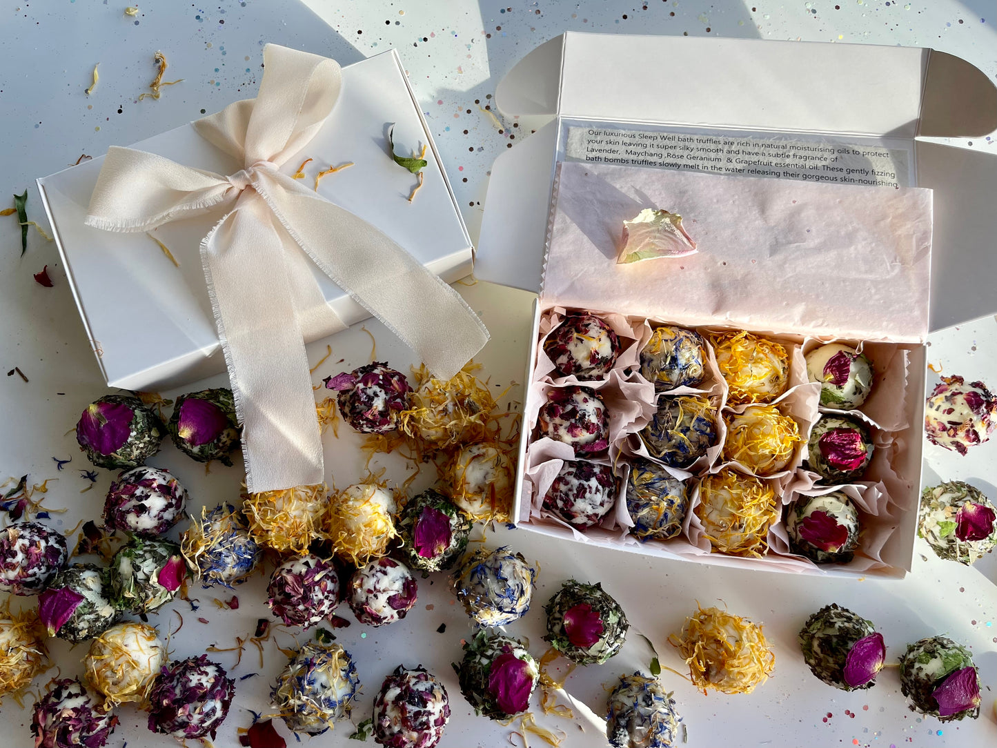 Beautiful Natures botanical Bath Truffle Soap Gift Box