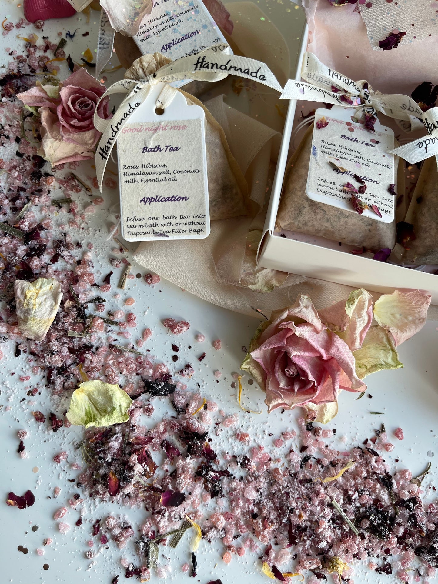 Good night rose Bath Herbal Bath Tea Bag