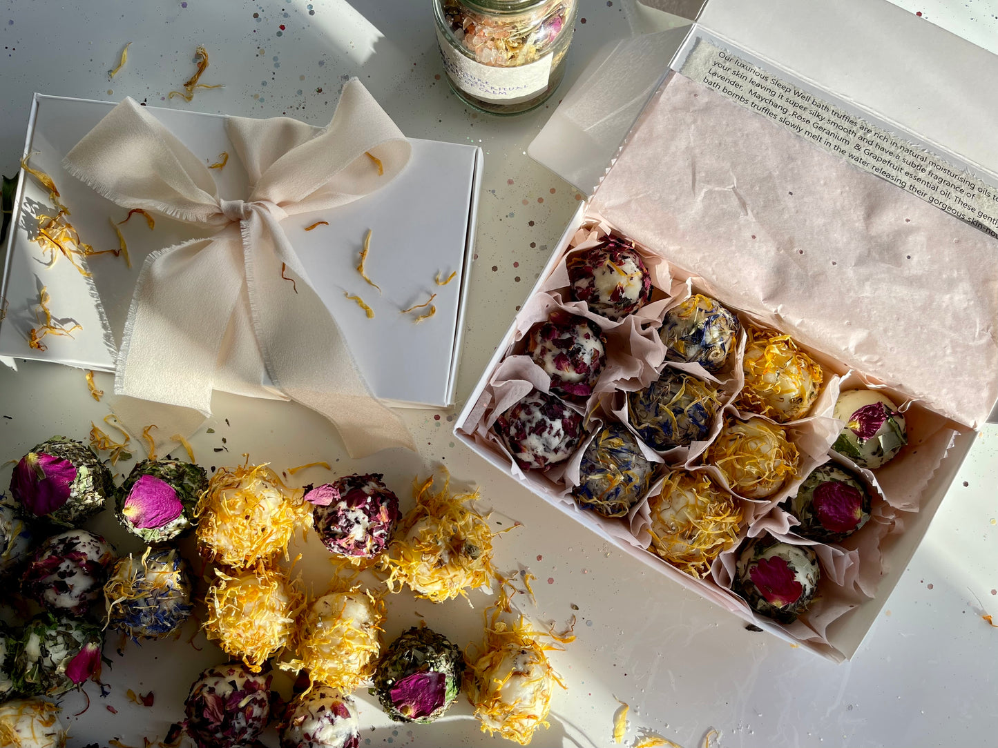 Beautiful Natures botanical Bath Truffle Soap Gift Box