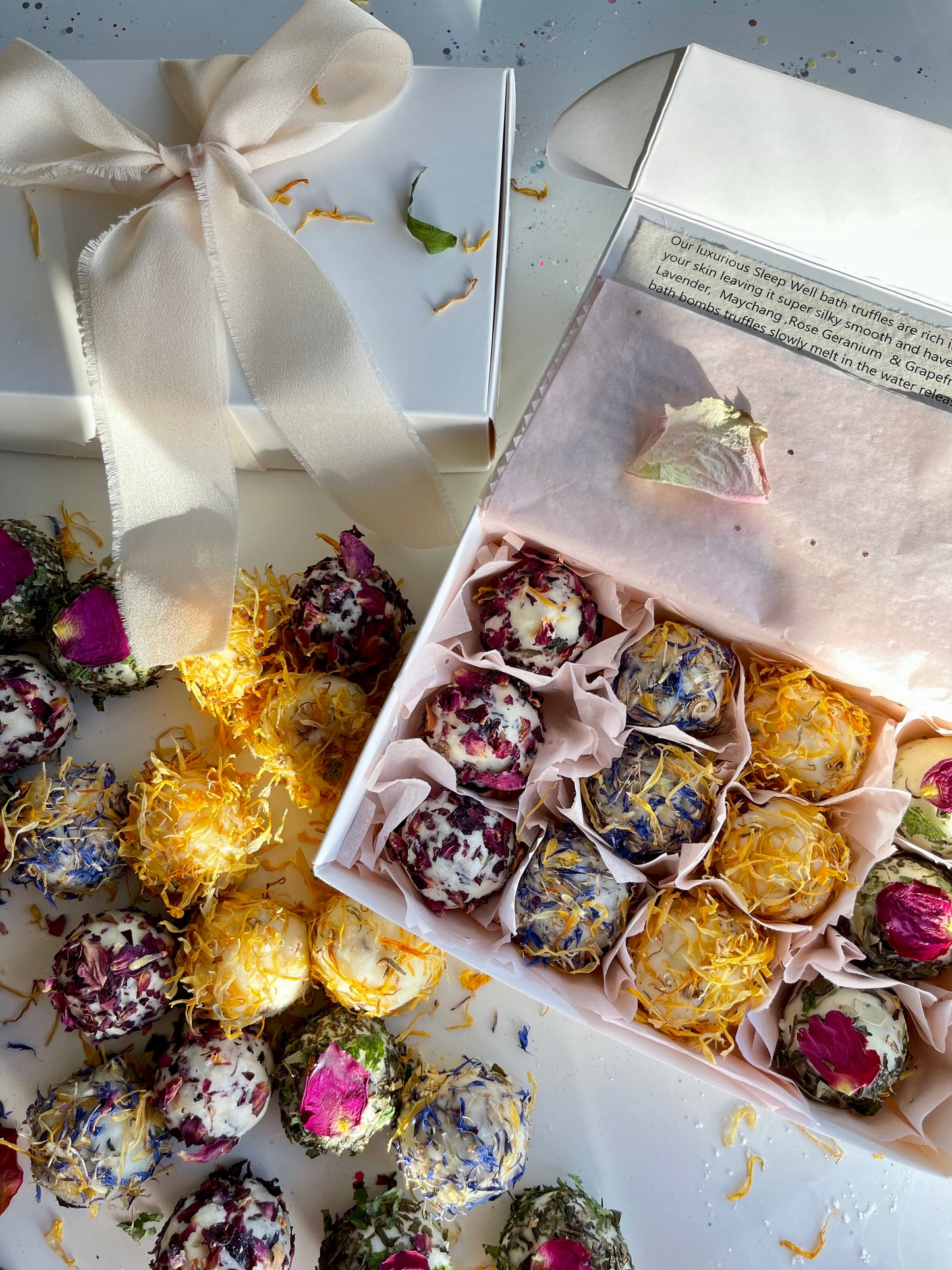 Beautiful Natures botanical Bath Truffle Soap Gift Box